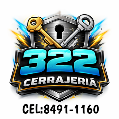 Logotipo&nbsp;322 Cerrajeria